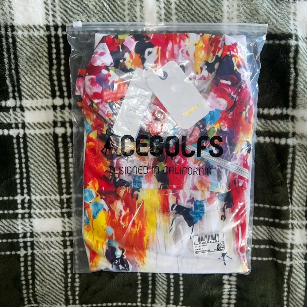 Abstract Inked Women's Sweatshirt Size 14 - Picture 4 of 4